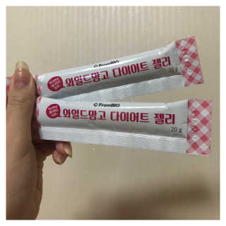 프롬바이오 다이어트엔와일드망고 젤리 — 5점을 준 리뷰어가 2019년 10월 올린 사용 사진