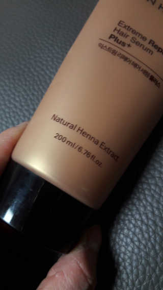 BH 본헤나 익스트림 리페어 헤어 세럼 200ml — 4점을 준 리뷰어가 2019년 5월 올린 사용 사진