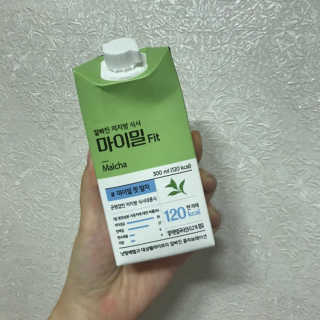 낫띵베럴 잘빠진 저지방 식사 마이밀Fit 말차 6팩 — 3.5점을 준 리뷰어가 2019년 7월 올린 사용 사진