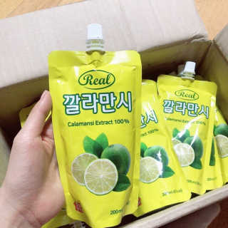 장수농가 리얼깔라만시 — 4.83점을 준 리뷰어가 2018년 4월 올린 사용 사진