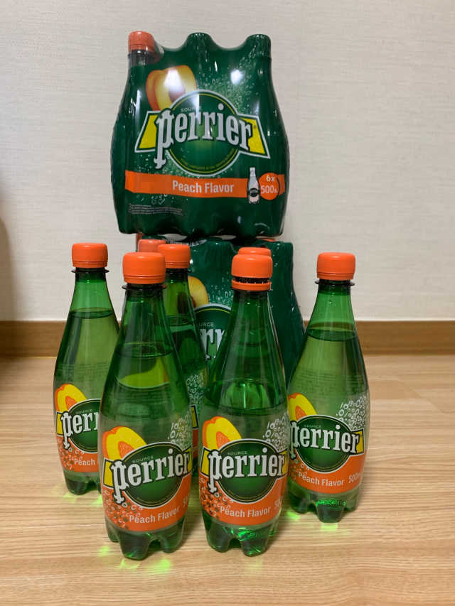 페리에 피치 500ml PET 리뷰 사진