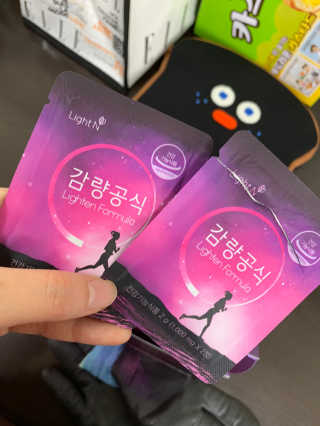 [감량공식] 다이어트 건강기능식품 신규 캠페인 — 5점을 준 리뷰어가 2020년 3월 올린 사용 사진