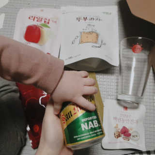 [맘마레시피] 육퇴 후 맥주는 진리, 육퇴간식박스 — 5점을 준 리뷰어가 2019년 12월 올린 사용 사진