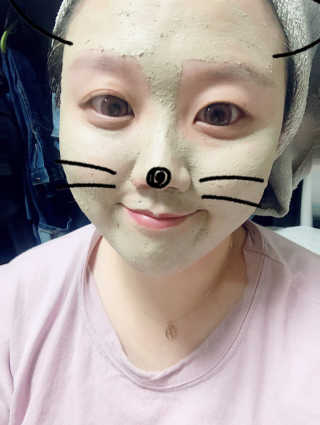 글랜무어 디톡 제올라이트 클리어링 버블 팩 — 4.5점을 준 리뷰어가 2018년 5월 올린 사용 사진