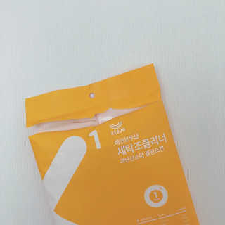 레인보우샵 올인원세탁세제,베이킹소다 스틱포6개입+세탁조클리너 — 5점을 준 리뷰어가 2018년 4월 올린 사용 사진