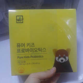네츄럴굿띵스 퓨어 키즈 프로바이오틱스 60포 — 5점을 준 리뷰어가 2019년 5월 올린 사용 사진