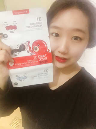 나이팅게일 TAKO PACK NOSE [문어코팩] — 4.5점을 준 리뷰어가 2016년 12월 올린 사용 사진