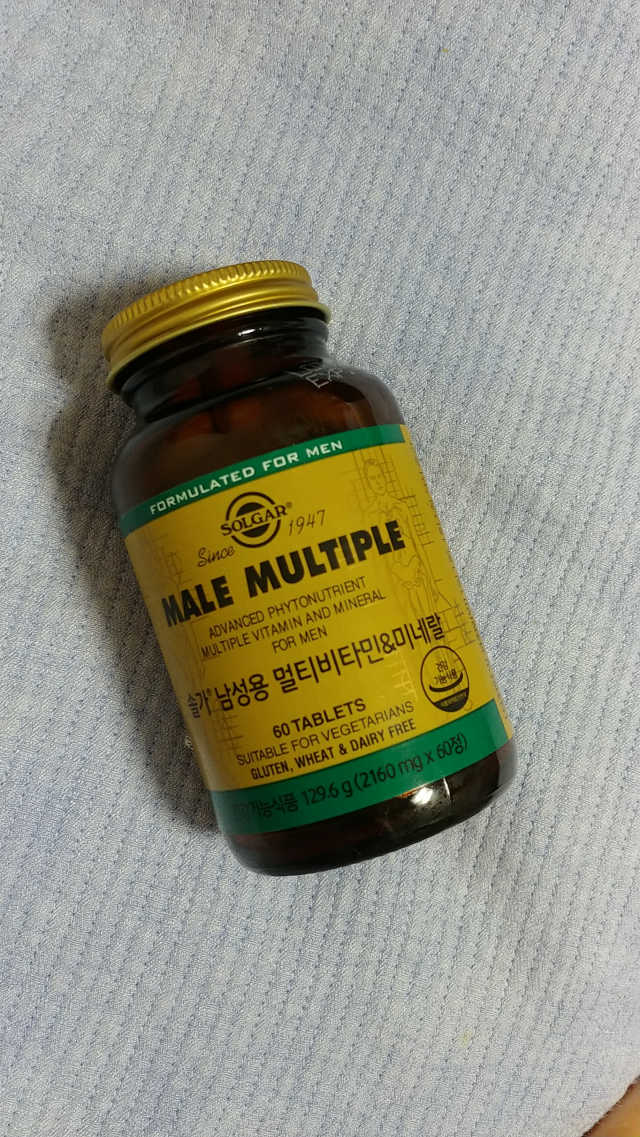 솔가 남성용 멀티비타민미네랄 리뷰 사진