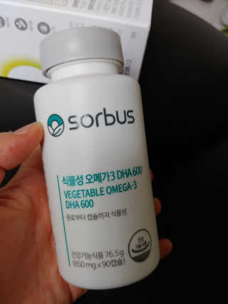 소버스 식물성 오메가3 DHA 600 — 4점을 준 리뷰어가 2020년 1월 올린 사용 사진