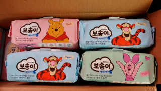 보솜이 아기물티슈 베이비케어 푸에디션 캡 74매 10입 — 5점을 준 리뷰어가 2019년 4월 올린 사용 사진