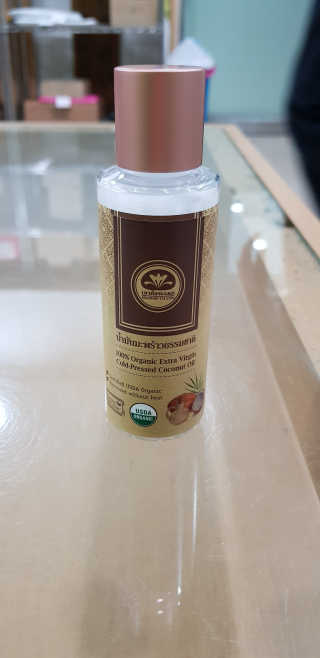 카오코탈라이푸 카오코 오가닉 버진 코코넛오일 100ml／바르는오일 — 3.67점을 준 리뷰어가 2018년 4월 올린 사용 사진