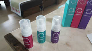 폼글 I foamgle [폼글] 거품가글 50ml 3종 - 민트, 라벤더, 라즈베리 — 5점을 준 리뷰어가 2019년 10월 올린 사용 사진