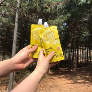 푸드마스터그룹 레모나 비타민C 곤약젤리 2종 — 5점을 준 리뷰어가 2019년 4월 올린 사용 사진