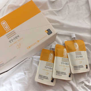 자연원 복다방 2종 100ml 10포씩 — 3.5점을 준 리뷰어가 2018년 12월 올린 사용 사진