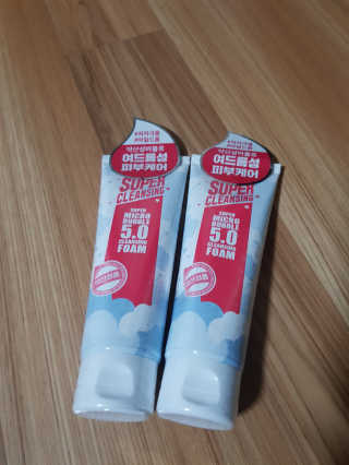 미팩토리 슈퍼 마이크로 버블 5.0 클렌징 폼 X 2EA — 5점을 준 리뷰어가 2019년 5월 올린 사용 사진