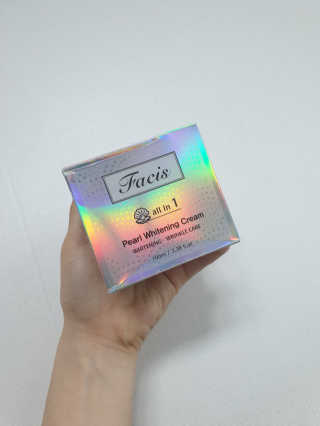 파시스 올인원 진주 화이트닝 크림 100ml — 5점을 준 리뷰어가 2019년 6월 올린 사용 사진