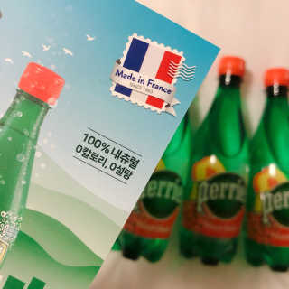 페리에 피치 500ml PET — 5점을 준 리뷰어가 2019년 11월 올린 사용 사진