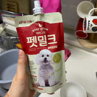 [빙그레] 에버그로 생유산균 1봉（10포입）+펫밀크2팩 — 5점을 준 리뷰어가 2019년 5월 올린 사용 사진