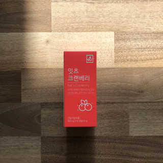 네츄럴굿띵스 잇츠 크랜베리 1병 30일분 — 5점을 준 리뷰어가 2019년 10월 올린 사용 사진