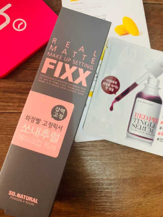쏘내추럴 리얼 매트 세팅 픽서 — 4점을 준 리뷰어가 2019년 8월 올린 사용 사진