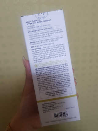 달리프 클로렐라 베러 루트 워터트리트먼트 200ml — 4점을 준 리뷰어가 2019년 6월 올린 사용 사진