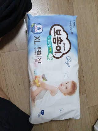 보솜이 리얼코튼 팬티형 — 5점을 준 리뷰어가 2019년 3월 올린 사용 사진