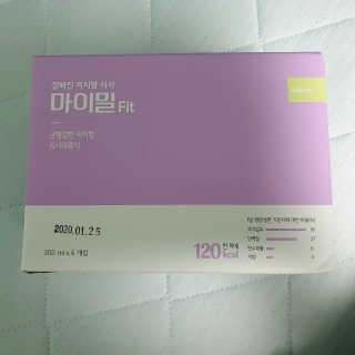 낫띵베럴 잘빠진 저지방 식사 마이밀Fit 말차 6팩 — 5점을 준 리뷰어가 2019년 7월 올린 사용 사진