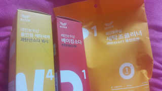 레인보우샵 올인원세탁세제,베이킹소다 스틱포6개입+세탁조클리너 — 4.33점을 준 리뷰어가 2018년 3월 올린 사용 사진