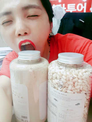 사슴이네 차칸먹거리 내안에섬유15와 단호박곡물후레이크 set — 5점을 준 리뷰어가 2018년 6월 올린 사용 사진