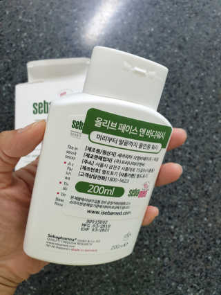 향긋한 올리브향이 솔솔~ 세바메드 올리브 바디워시 — 5점을 준 리뷰어가 2019년 8월 올린 사용 사진