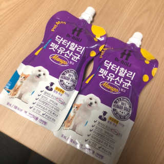 닥터할리펫밀크 8종 — 3.67점을 준 리뷰어가 2018년 11월 올린 사용 사진