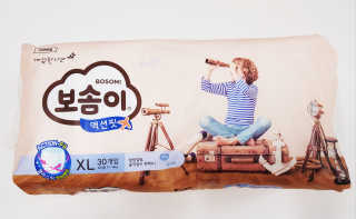 보솜이 액션핏 팬티형 — 5점을 준 리뷰어가 2019년 3월 올린 사용 사진
