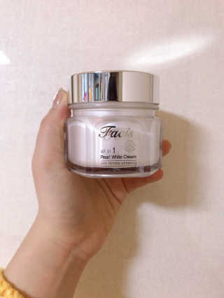 파시스 올인원 진주 화이트닝 크림 100ml — 5점을 준 리뷰어가 2019년 2월 올린 사용 사진