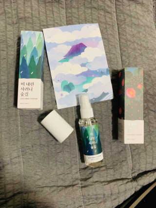 르플랑 제주 패브릭 퍼퓸 60ml 8종 — 5점을 준 리뷰어가 2018년 11월 올린 사용 사진