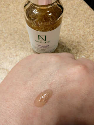 앰플엔 암 페트 펩티드 샷 AMPOULE — 5점을 준 리뷰어가 2019년 8월 올린 사용 사진