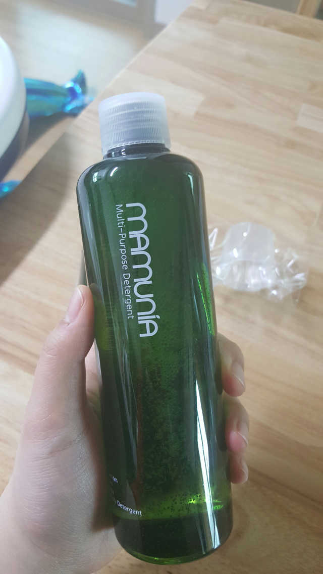 마무니아 다목적 액상세정제 리뷰 사진