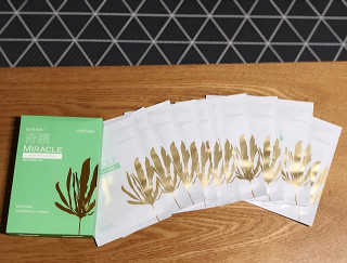 보타메디 씨놀®미라클마스크팩 — 5점을 준 리뷰어가 2018년 12월 올린 사용 사진