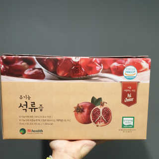[하이헬스] 정말 진하고 맛있는 유기농 석류즙 30포 — 5점을 준 리뷰어가 2019년 11월 올린 사용 사진