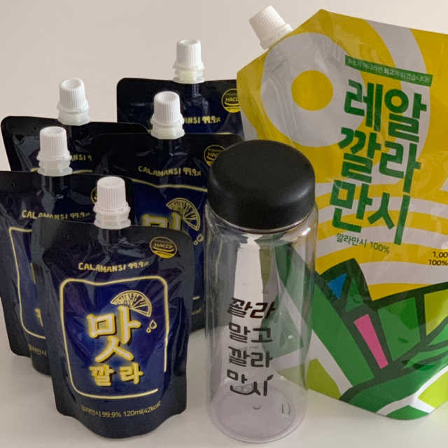 [바로푸드] 레알깔라만시1팩 + 맛깔라5팩 + 보틀1병 리뷰 사진