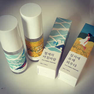 르플랑 제주 패브릭 퍼퓸 60ml 8종 — 4.5점을 준 리뷰어가 2018년 9월 올린 사용 사진
