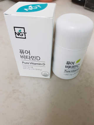 네츄럴굿띵스 퓨어 비타민D 60일분 — 5점을 준 리뷰어가 2018년 8월 올린 사용 사진