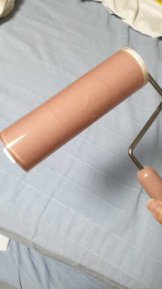 물로 씻어 쓰는 반영구 롤크리너 핸디 모노톤 에디션 — 5점을 준 리뷰어가 2019년 8월 올린 사용 사진