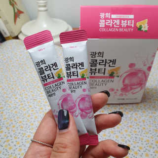 광희생활건강 광희 콜라겐뷰티 — 5점을 준 리뷰어가 2020년 1월 올린 사용 사진