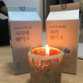 [착한습관]건강한 한끼, 귀리 쉐이크와 서리태 쉐이크 — 5점을 준 리뷰어가 2019년 9월 올린 사용 사진