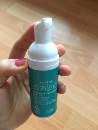 폼글 I foamgle [폼글] 거품가글 50ml 3종 - 민트, 라벤더, 라즈베리 — 2점을 준 리뷰어가 2019년 11월 올린 사용 사진