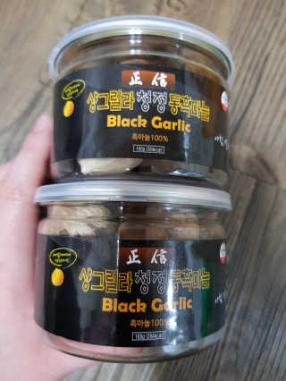 정신무역 티베트 히말라야 샹그릴라 통흑마늘 100g+100g — 5점을 준 리뷰어가 2020년 3월 올린 사용 사진
