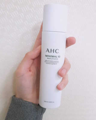 AHC 에이 에이치 씨 미니멀 10 워터리 에센스 — 3점을 준 리뷰어가 2018년 12월 올린 사용 사진
