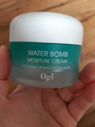 오지아이 워터 밤 모이스처 크림 50ml — 3점을 준 리뷰어가 2020년 2월 올린 사용 사진