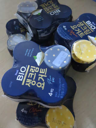[매일 바이오] 생크림요거트 플레인 12개 + 유자 12개 — 5점을 준 리뷰어가 2019년 6월 올린 사용 사진