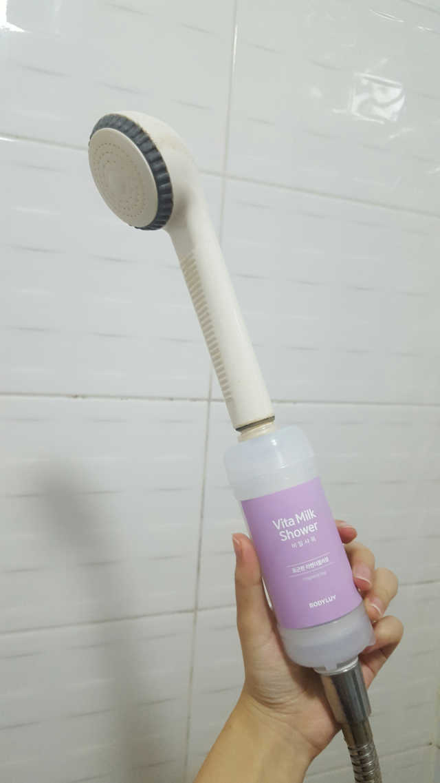 비밀샤워필터 리뷰 사진